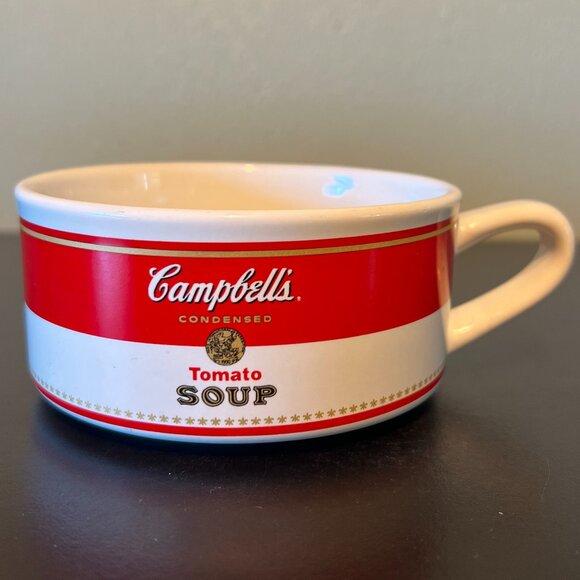 Vintage Campbell's TOMATO SOUP Label Handled Bowl / Mug - Picture 2 of 6